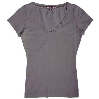 Women's V-NECK SLIM FIT T-SHIRT