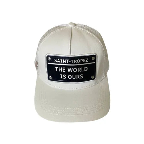 “THE WORLD IS OURS” cap Saint-Tropez