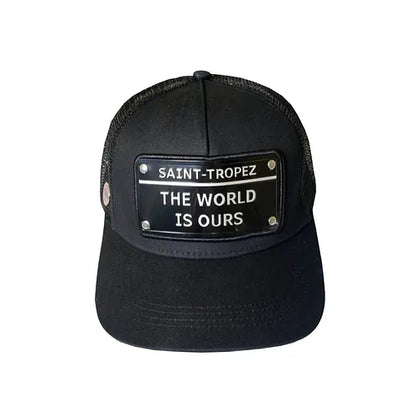 “THE WORLD IS OURS” cap Saint-Tropez