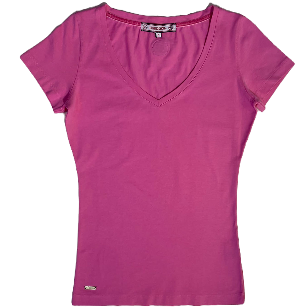 Women's V-NECK SLIM FIT T-SHIRT