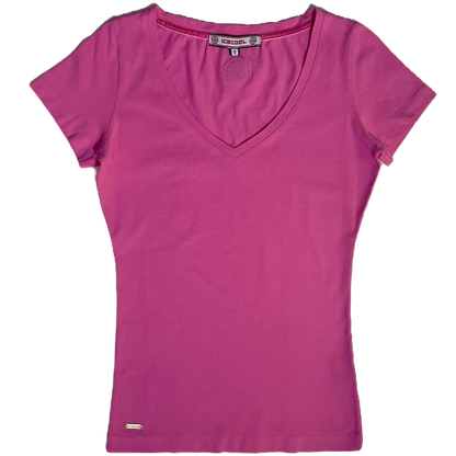 Women's V-NECK SLIM FIT T-SHIRT