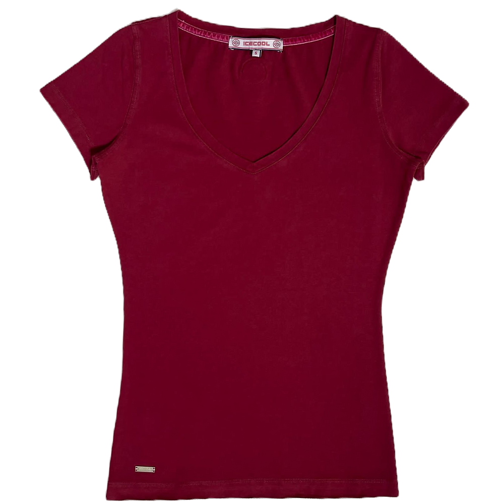 Women's V-NECK SLIM FIT T-SHIRT