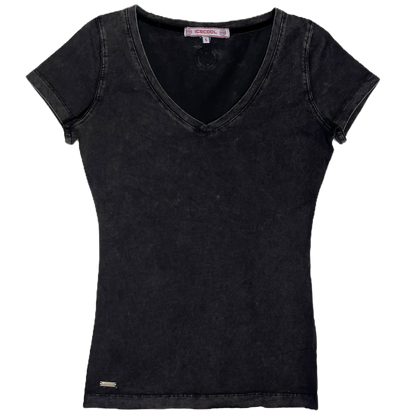 Women's V-NECK SLIM FIT T-SHIRT