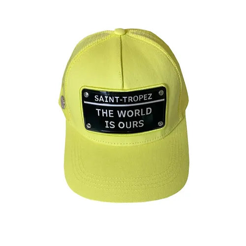 “THE WORLD IS OURS” cap Saint-Tropez