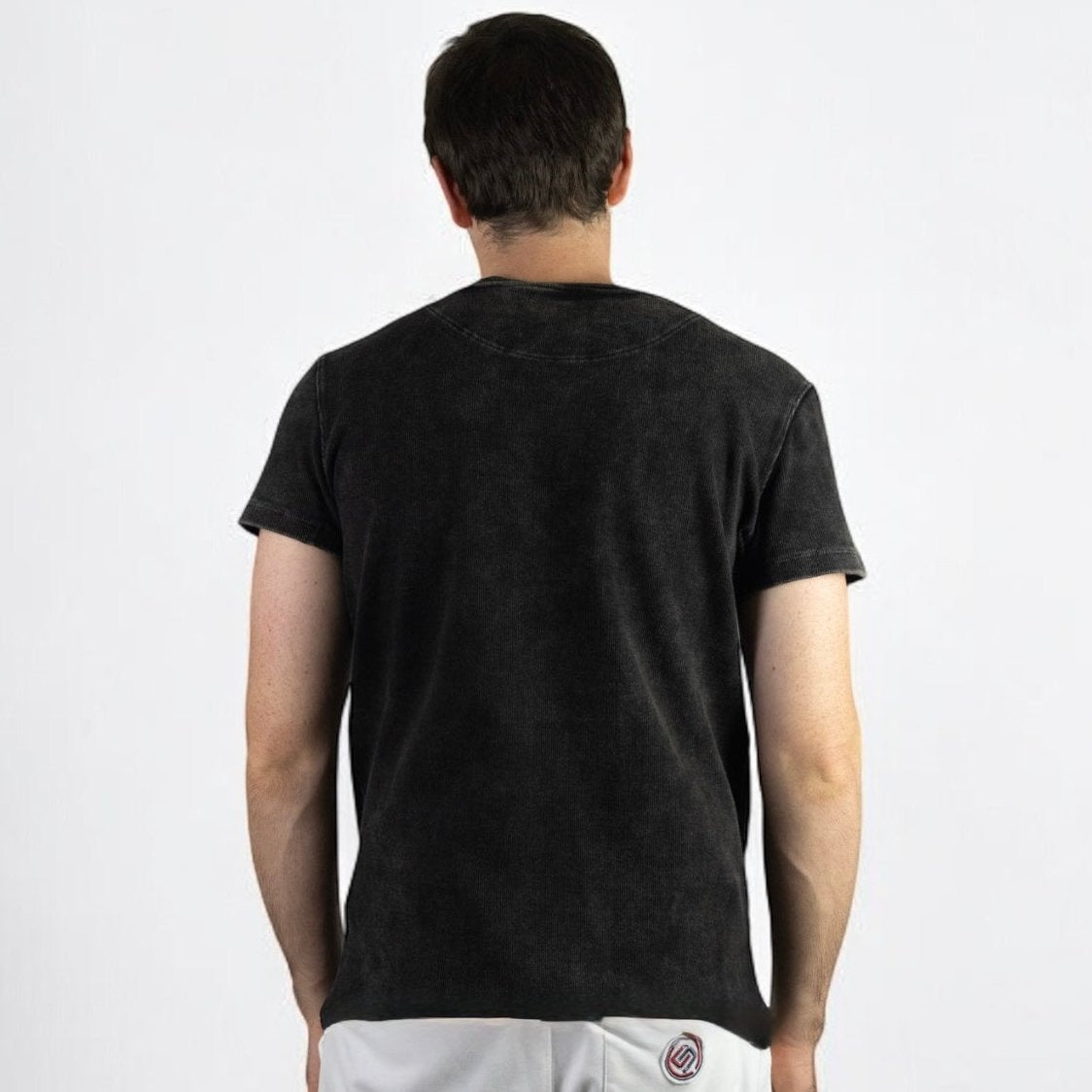 T-SHIRT COTELÉ SLIM FIT