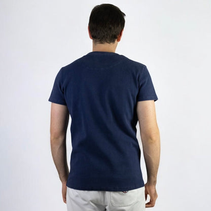 T-SHIRT COTELÉ SLIM FIT