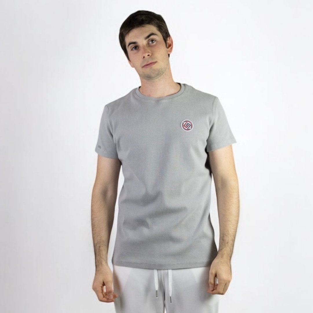 T-SHIRT COTELÉ SLIM FIT